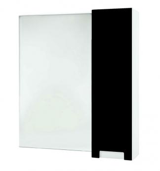 Зеркало-шкаф Bellezza Пегас 90 R черный