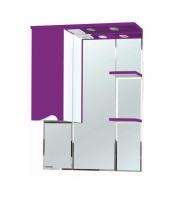 Зеркало-шкаф Эйфория 80 L фиолетовый