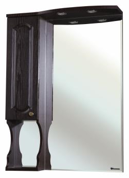 Зеркало-шкаф Bellezza Камелия 65 L венге левое, с полками
