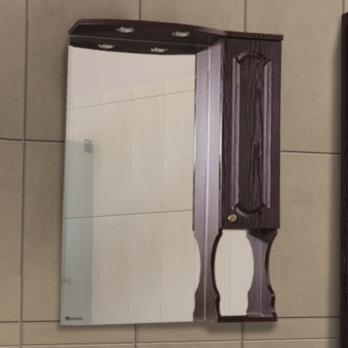 Зеркало-шкаф Bellezza Камелия 65 R венге правое, с полками