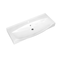 Напольная тумба с раковиной Сесилия 105 белая