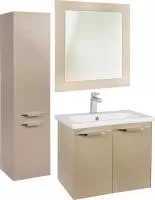 Тумба под раковину Bellezza Луиджи 60 прямая. капучино (без умывальника)